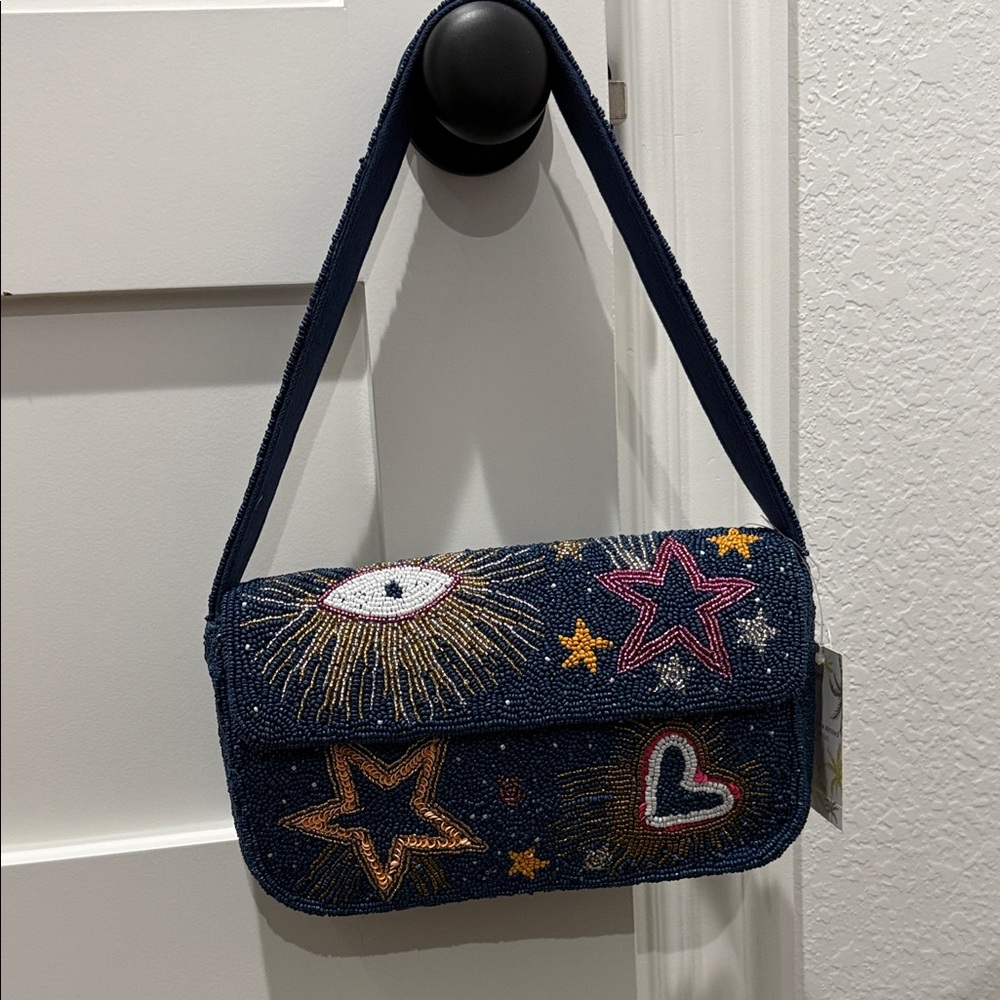 Celestial Spark Beaded Shoulder Bag - NWT NWT - image 4